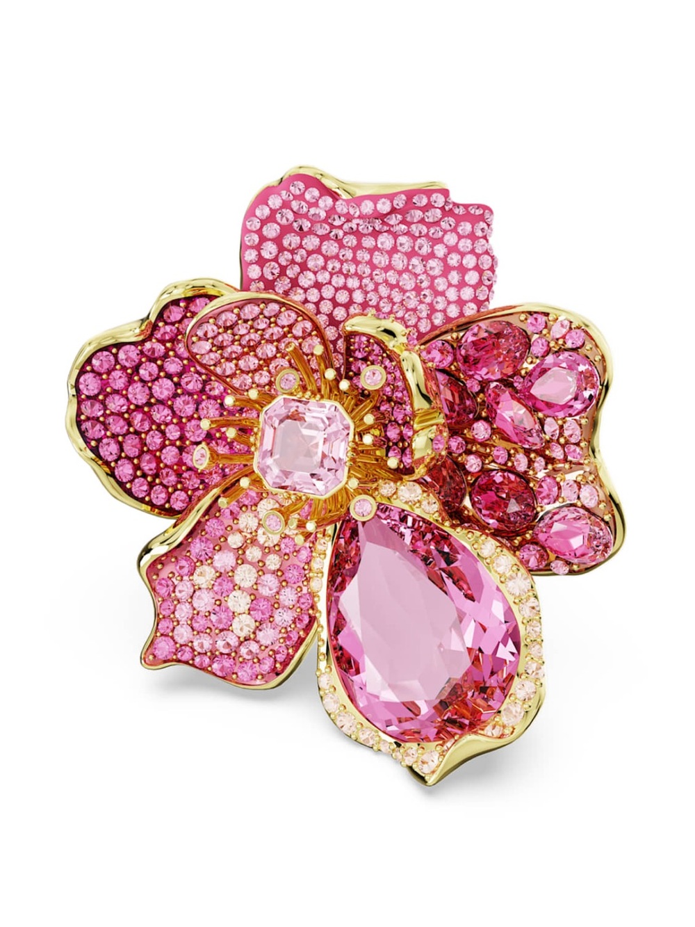 Swarovski Idyllia Flower Cocktail Ring